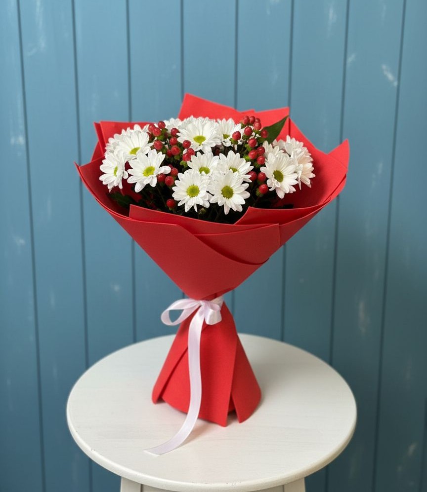 Букет цветов из: Хризантемы в Улаган