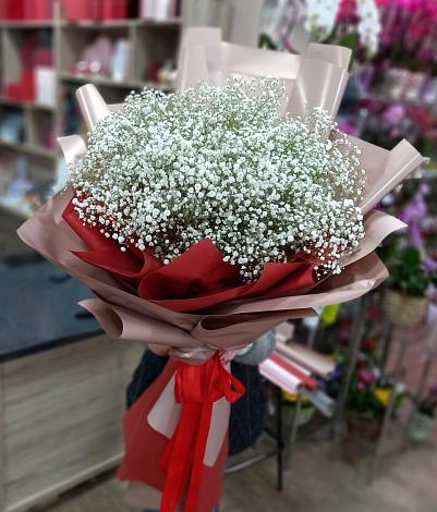Букет цветов из: Гипсофила в Улаган