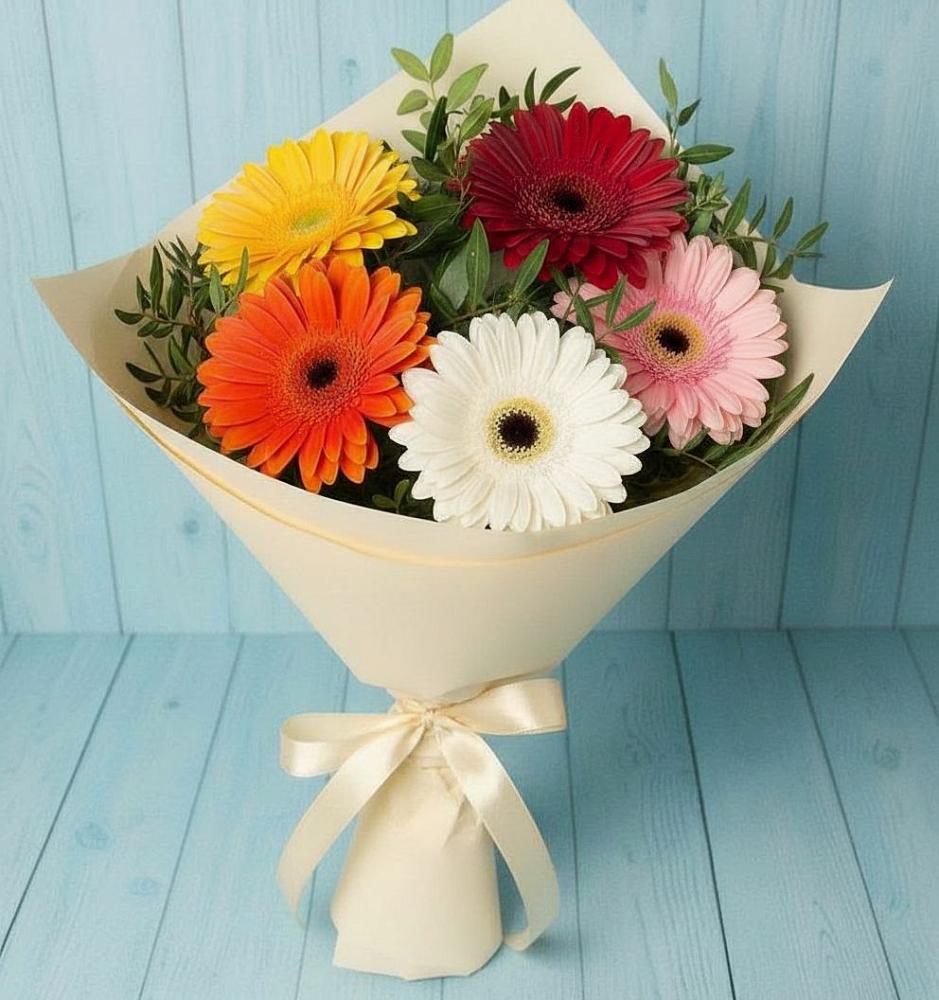 Букет цветов из: Герберы в Улаган