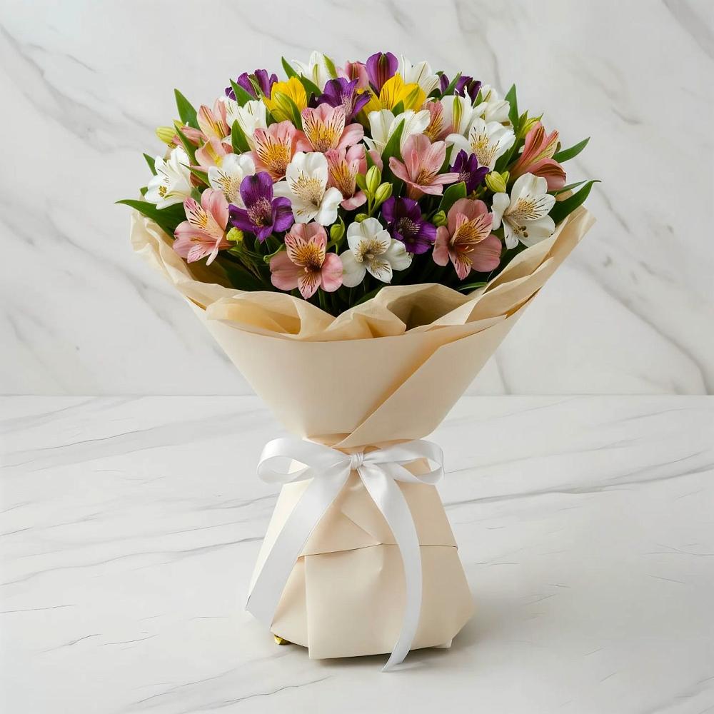 Букет цветов из: Альстромерии в Улаган