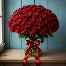 Букет Красные розы Блэк Меджик в Улаган