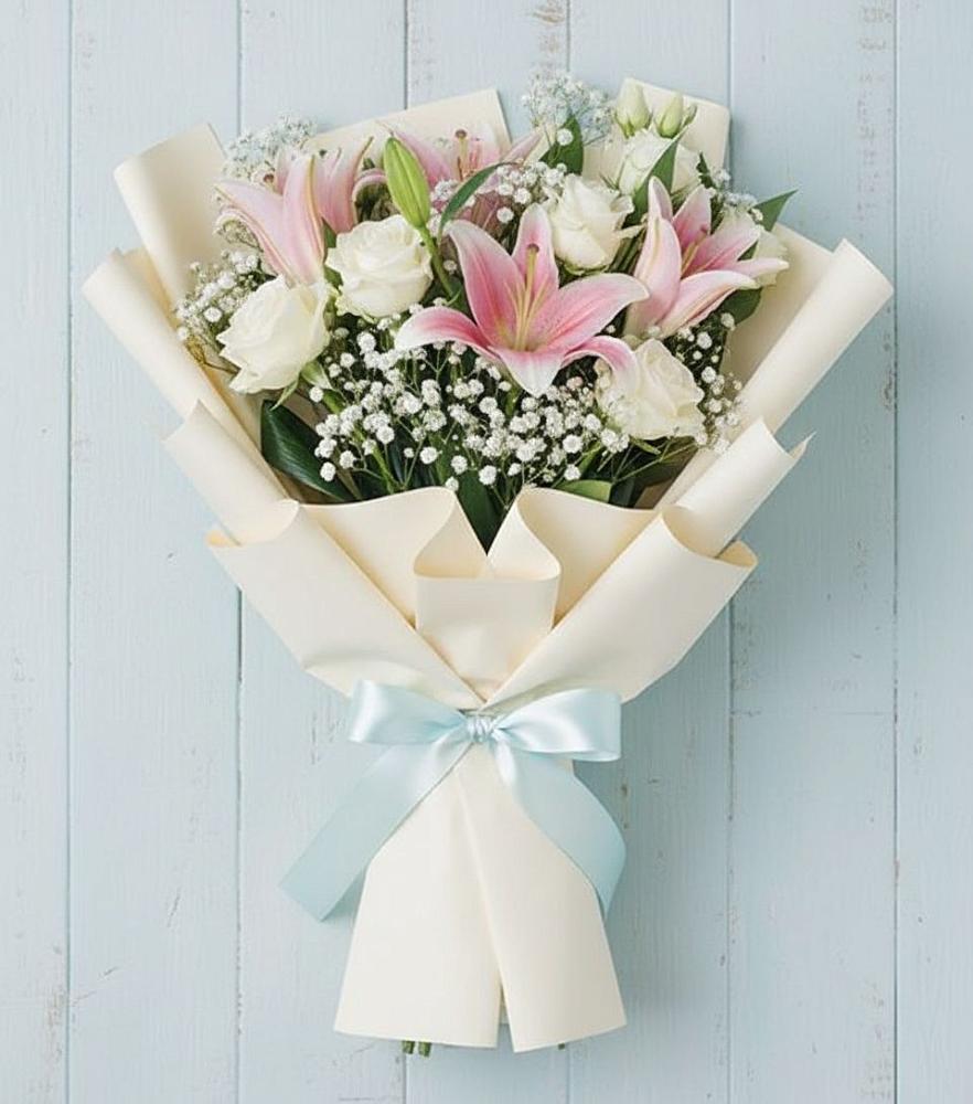 Букет цветов из: Лилии в Улаган