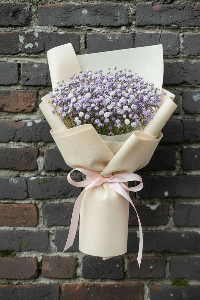 Букет цветов из: Гипсофила в Улаган