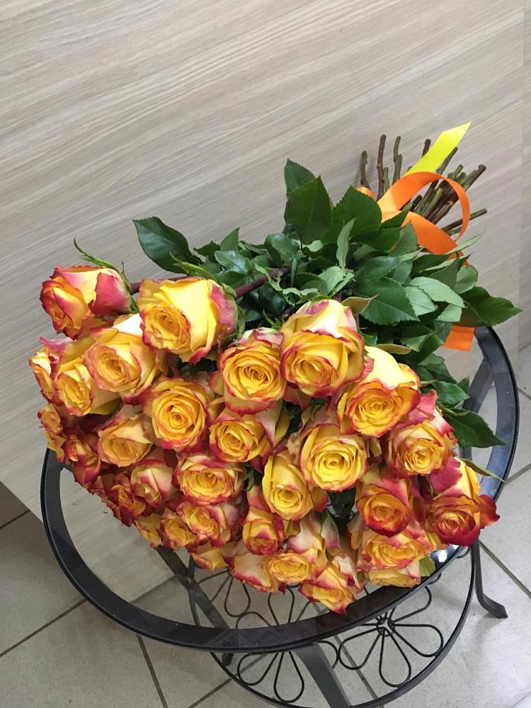 Букет Желтые розы в Улаган