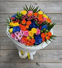 Букет цветов из:  Розы и Хризантемы в Улаган
