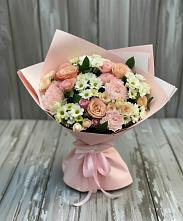 Букет цветов из:  Гвоздики, Розы и Хризантемы в Улаган