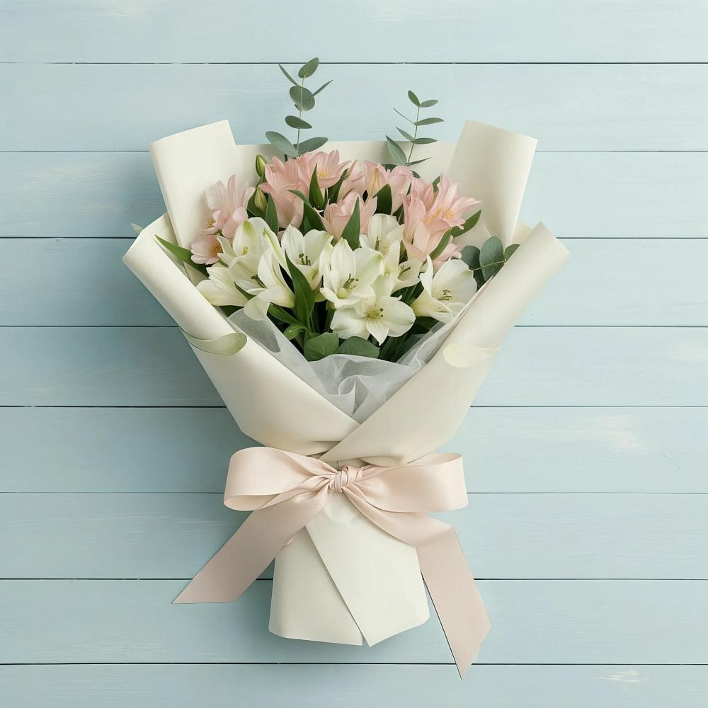 Букет цветов из: Альстромерии в Улаган